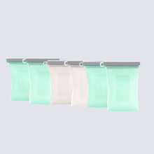 Load image into Gallery viewer, Junobie Bundled 9-Pack Starter Kit:  Infant/Toddler Milk and  Snack Storage Bags
